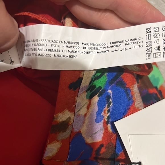 ZARA Floral Corset Crop - Picture 9 of 11